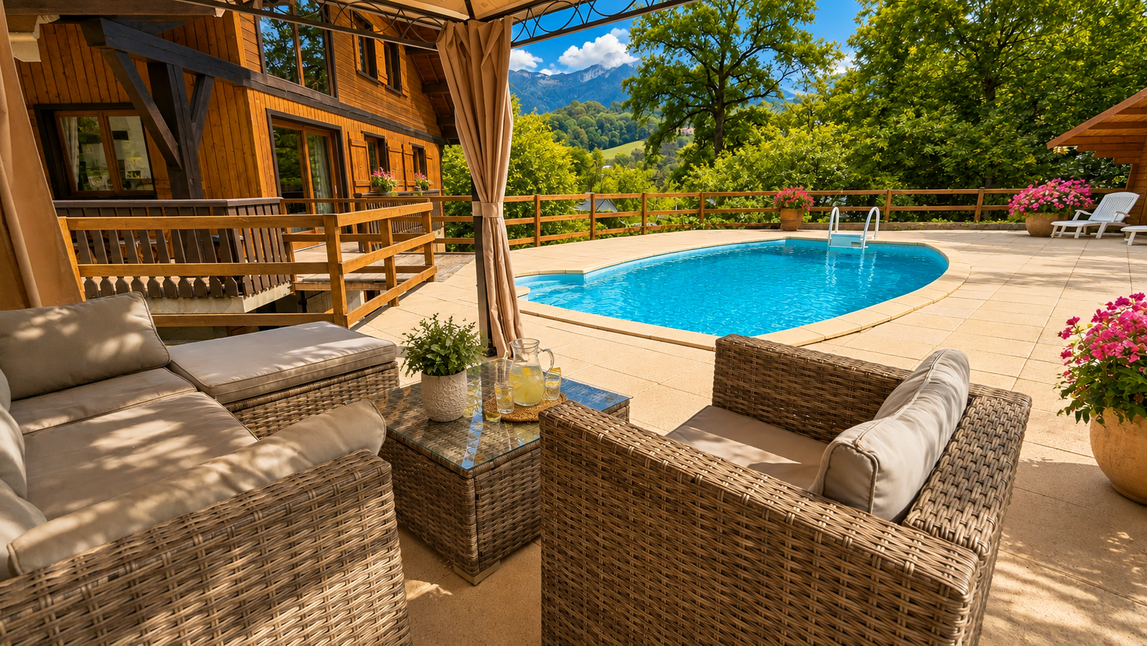 ANNECY / ARGONAY MAISON AVEC PISCINE CHAUFFÉE PARC PAYSA